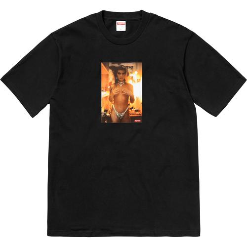 Details on Nan Goldin Supreme Kim in Rhinestone Tee None from spring summer
                                                    2018 (Price is $48)