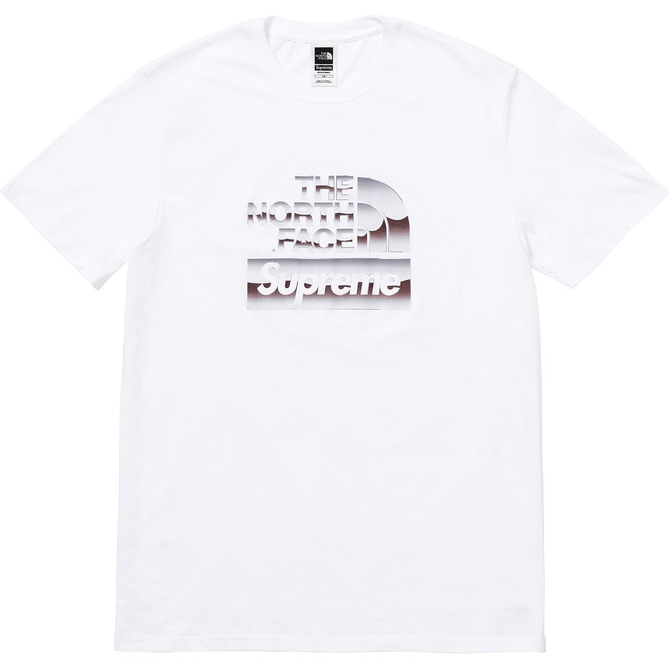 The North Face Metallic Logo T-Shirt - spring summer 2018 - Supreme