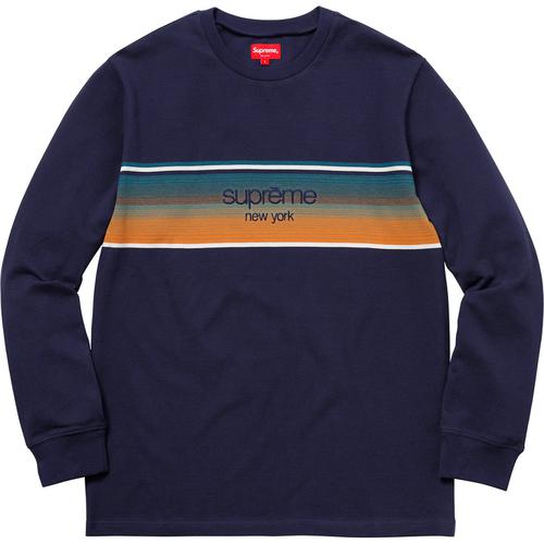 Details on Shadow Stripe L S Top None from spring summer 2018 (Price is $110)