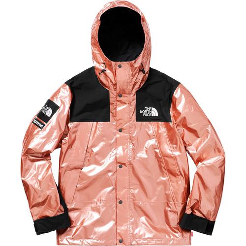 Details on Supreme The North Face Metallic Mountain Parka None from spring summer 2018 (Price is $388)