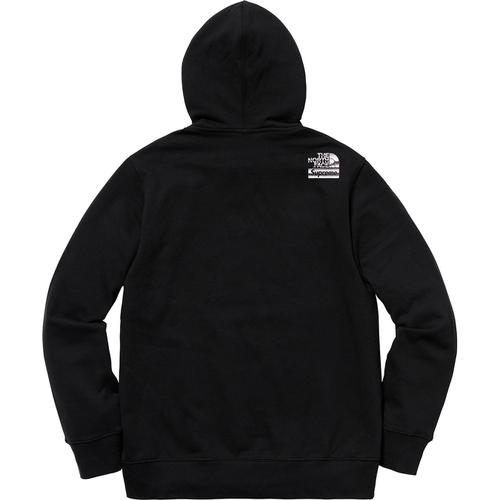 Details on Supreme The North Face Metallic Logo Hooded Sweatshirt None from spring summer
                                                    2018 (Price is $138)
