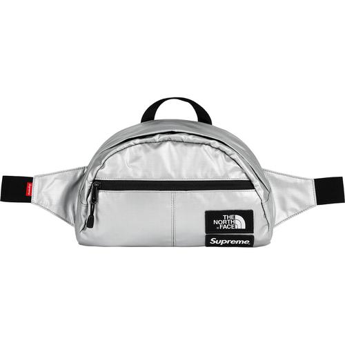 Details on Supreme The North Face Metallic Roo II Lumbar Pack None from spring summer
                                                    2018 (Price is $78)