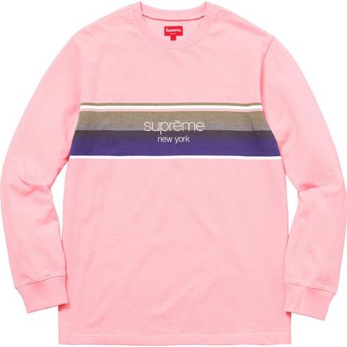 Details on Shadow Stripe L S Top None from spring summer 2018 (Price is $110)