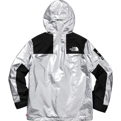 Details on Supreme The North Face Metallic Mountain Parka None from spring summer
                                                    2018 (Price is $388)