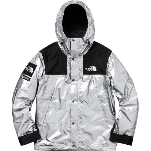 Details on Supreme The North Face Metallic Mountain Parka None from spring summer
                                                    2018 (Price is $388)