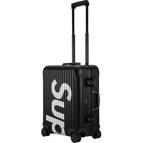 Details on Supreme RIMOWA Topas Multiwheel 45L None from spring summer
                                                    2018 (Price is $1600)