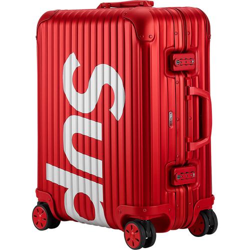 Details on Supreme RIMOWA Topas Multiwheel 45L None from spring summer
                                                    2018 (Price is $1600)