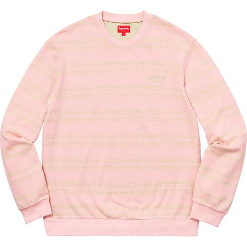 Details on Dash Stripe Crewneck None from spring summer 2018 (Price is $118)