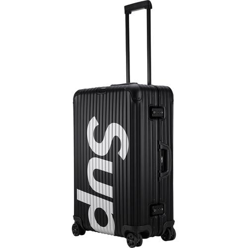 Details on Supreme RIMOWA Topas Multiwheel 82L None from spring summer
                                                    2018 (Price is $1800)