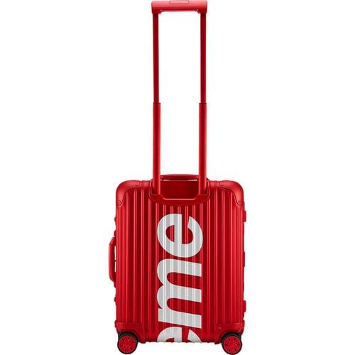 Details on Supreme RIMOWA Topas Multiwheel 45L None from spring summer 2018 (Price is $1600)