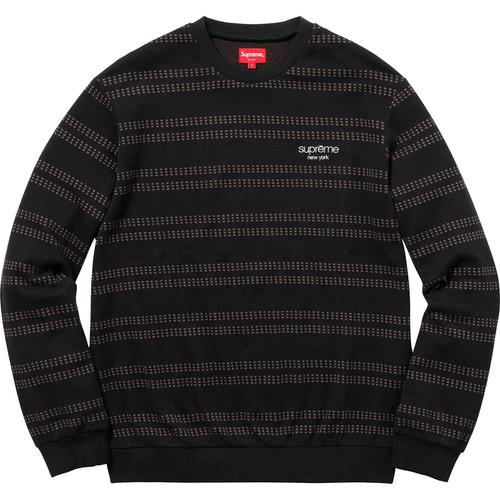 Details on Dash Stripe Crewneck None from spring summer
                                                    2018 (Price is $118)