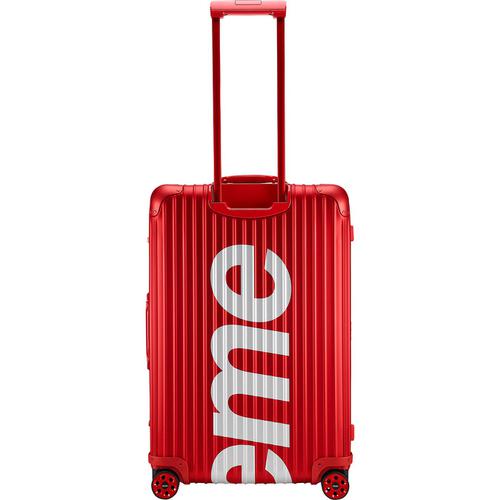 Details on Supreme RIMOWA Topas Multiwheel 82L None from spring summer 2018 (Price is $1800)