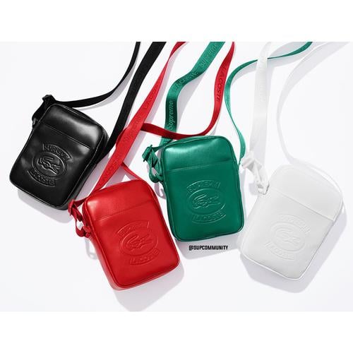 Details on Supreme LACOSTE Shoulder Bag from spring summer
                                            2018 (Price is $110)