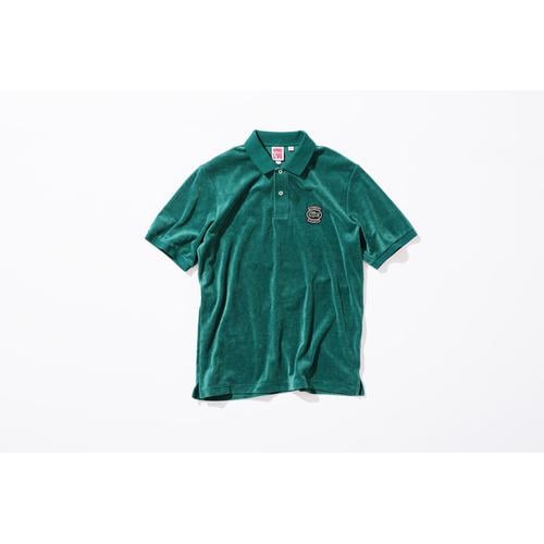 Details on Supreme LACOSTE Velour Polo None from spring summer
                                                    2018 (Price is $138)