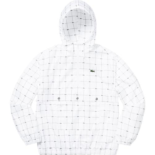 Details on Supreme LACOSTE Reflective Grid Nylon Anorak None from spring summer
                                                    2018 (Price is $208)