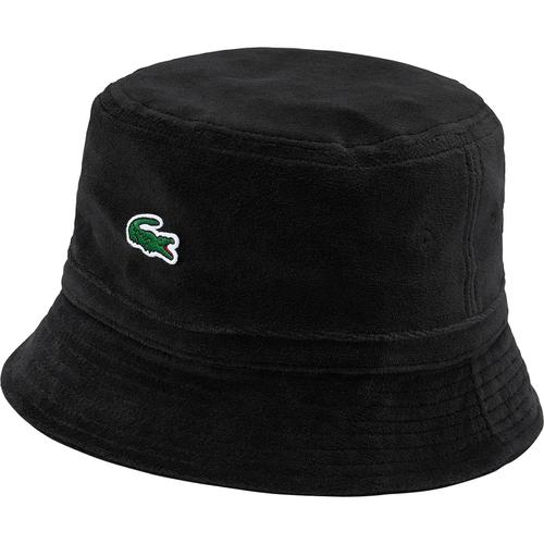Details on Supreme LACOSTE Velour Crusher None from spring summer 2018 (Price is $60)