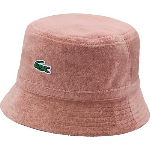 Details on Supreme LACOSTE Velour Crusher None from spring summer
                                                    2018 (Price is $60)