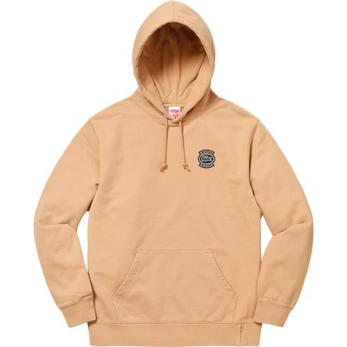 Details on Supreme LACOSTE Hooded Sweatshirt None from spring summer 2018 (Price is $148)