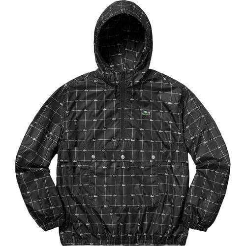 Details on Supreme LACOSTE Reflective Grid Nylon Anorak None from spring summer
                                                    2018 (Price is $208)