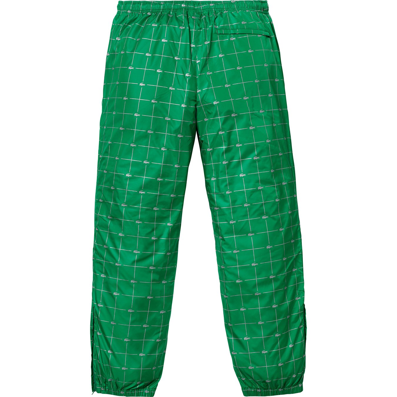 LACOSTE Reflective Grid Nylon Track Pant - spring summer 2018 ...