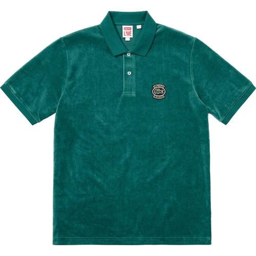 LACOSTE Velour Polo - spring summer 2018 -