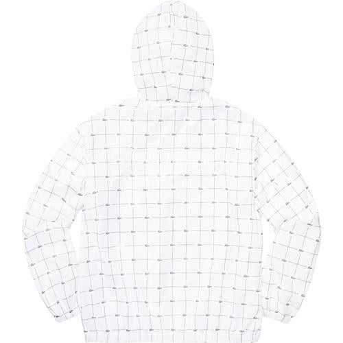 Details on Supreme LACOSTE Reflective Grid Nylon Anorak None from spring summer 2018 (Price is $208)