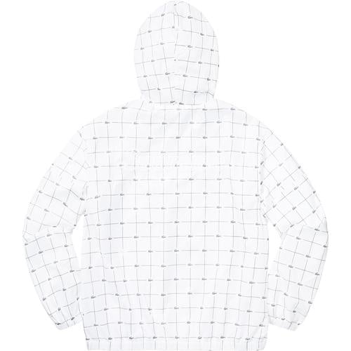 Details on Supreme LACOSTE Reflective Grid Nylon Anorak None from spring summer
                                                    2018 (Price is $208)