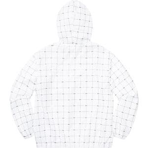 supreme lacoste reflective grid nylon anorak