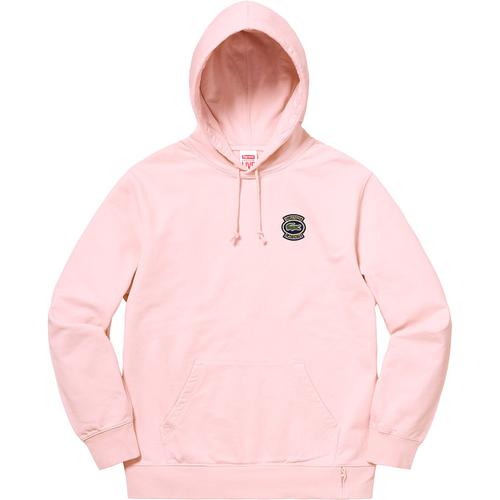 Details on Supreme LACOSTE Hooded Sweatshirt None from spring summer
                                                    2018 (Price is $148)