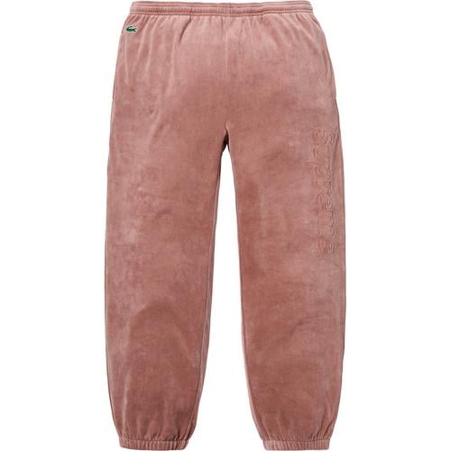 Supreme Supreme LACOSTE Velour Track Pant (SS18) - $148
