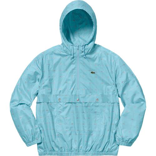 Details on Supreme LACOSTE Reflective Grid Nylon Anorak None from spring summer
                                                    2018 (Price is $208)