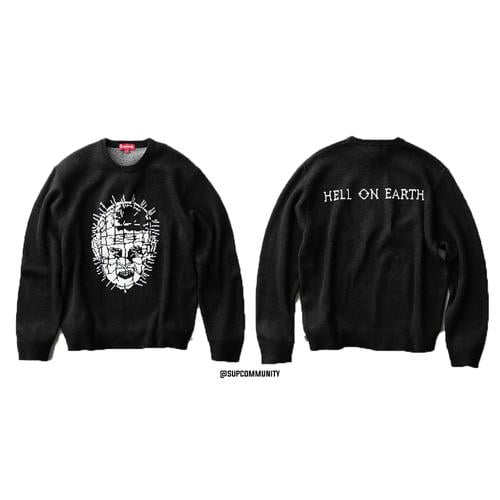 Supreme Supreme Hellraiser Sweater (SS18) - $178