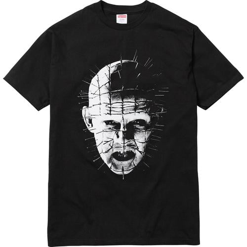 Details on Supreme Hellraiser Pinhead Tee None from spring summer
                                                    2018 (Price is $44)