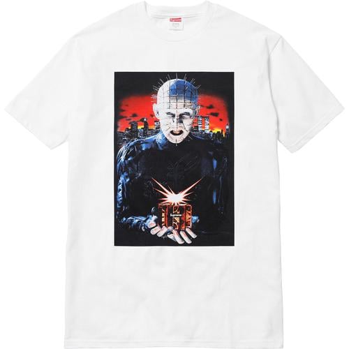 Details on Supreme Hellraiser Hell on Earth Tee None from spring summer
                                                    2018 (Price is $44)