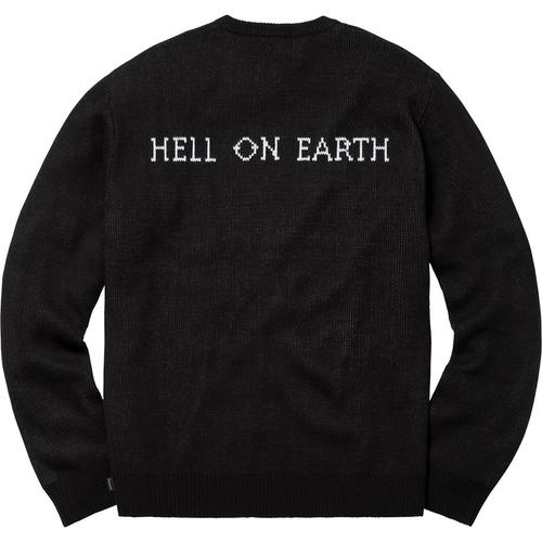 Details on Supreme Hellraiser Sweater None from spring summer 2018 (Price is $178)