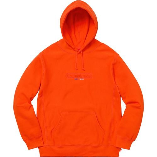 Details on Embossed Logo Hooded Sweatshirt None from spring summer
                                                    2018 (Price is $158)