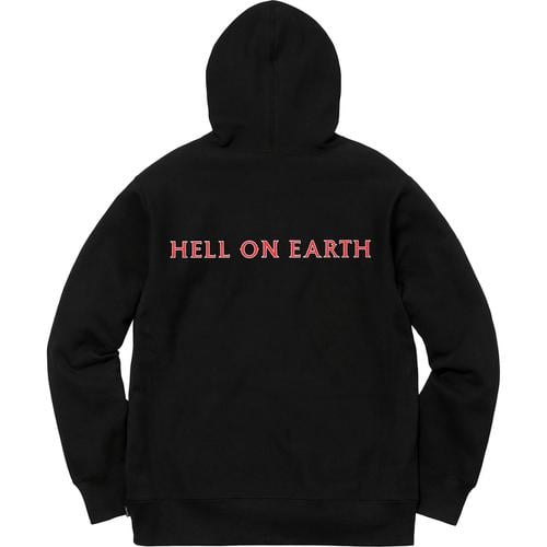 Details on Supreme Hellraiser Hell on Earth Hooded Sweatshirt None from spring summer
                                                    2018 (Price is $168)