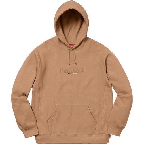 Details on Embossed Logo Hooded Sweatshirt None from spring summer 2018 (Price is $158)