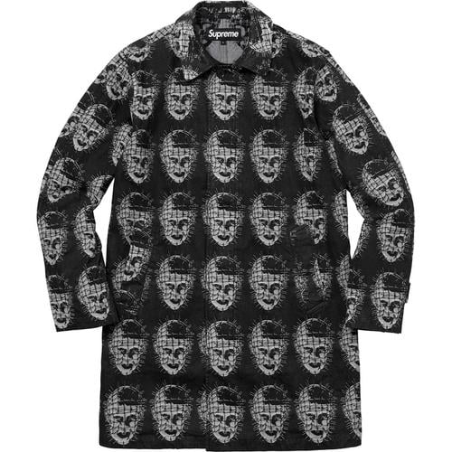 Details on Supreme Hellraiser Trench Coat None from spring summer
                                                    2018 (Price is $348)