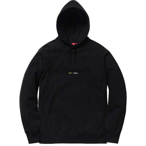 Details on Embossed Logo Hooded Sweatshirt None from spring summer
                                                    2018 (Price is $158)