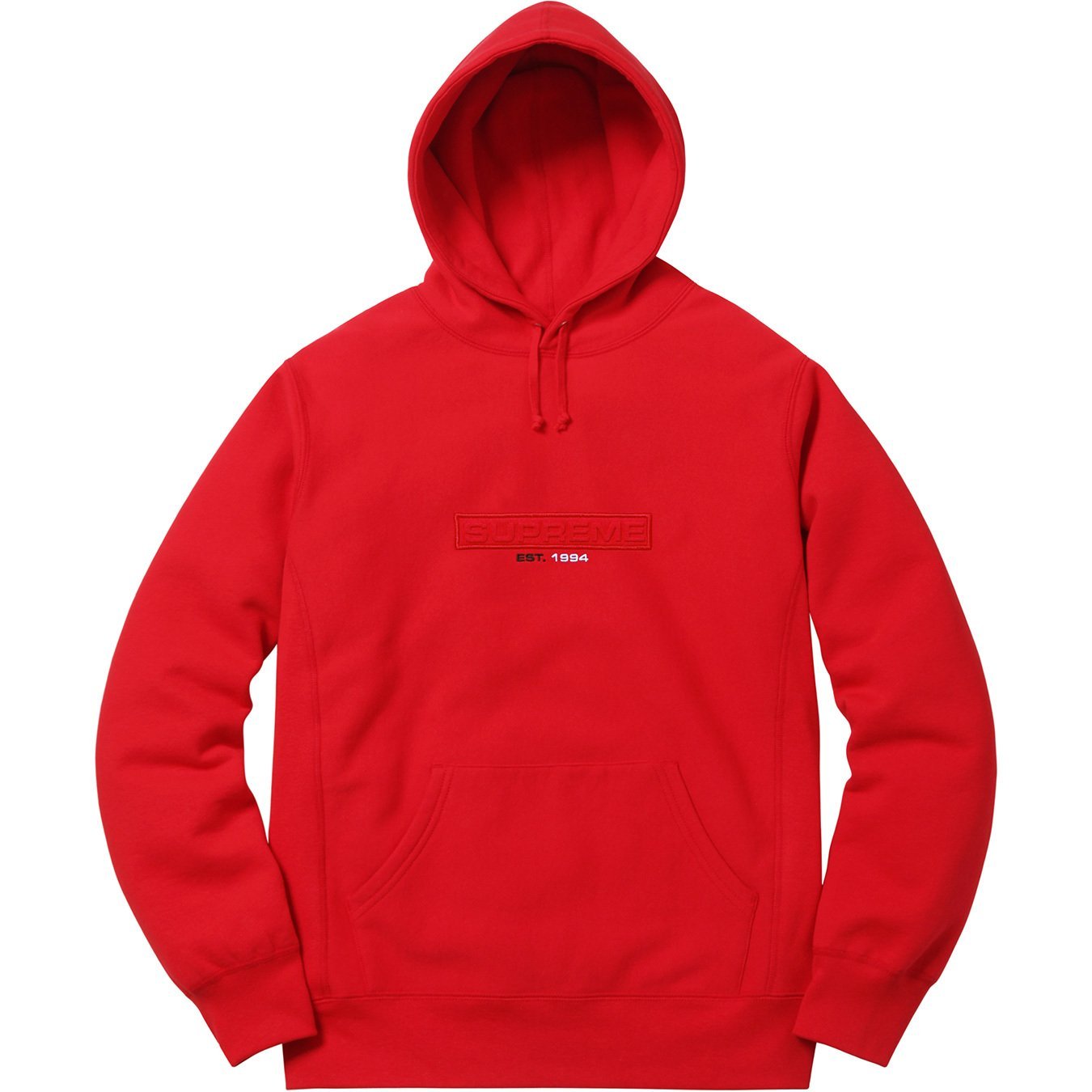 パーカー【 L】Supreme Embossed Logo Hooded