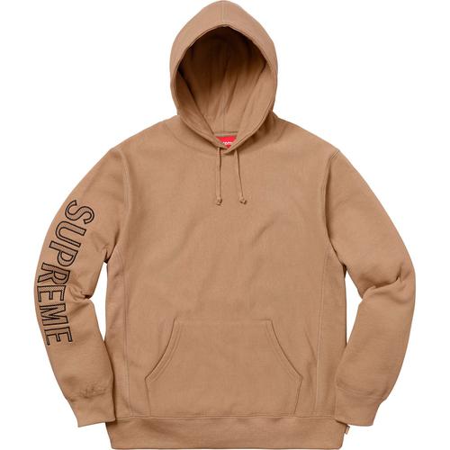 Details on Sleeve Embroidery Hooded Sweatshirt None from spring summer 2018 (Price is $158)