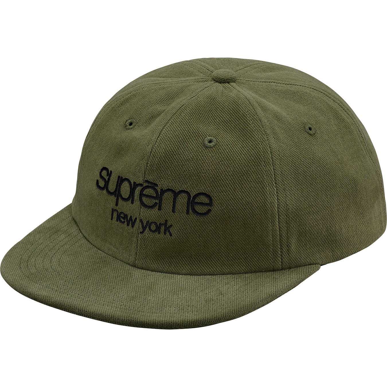 2018ss Supreme Classic logo 6-panel cap-