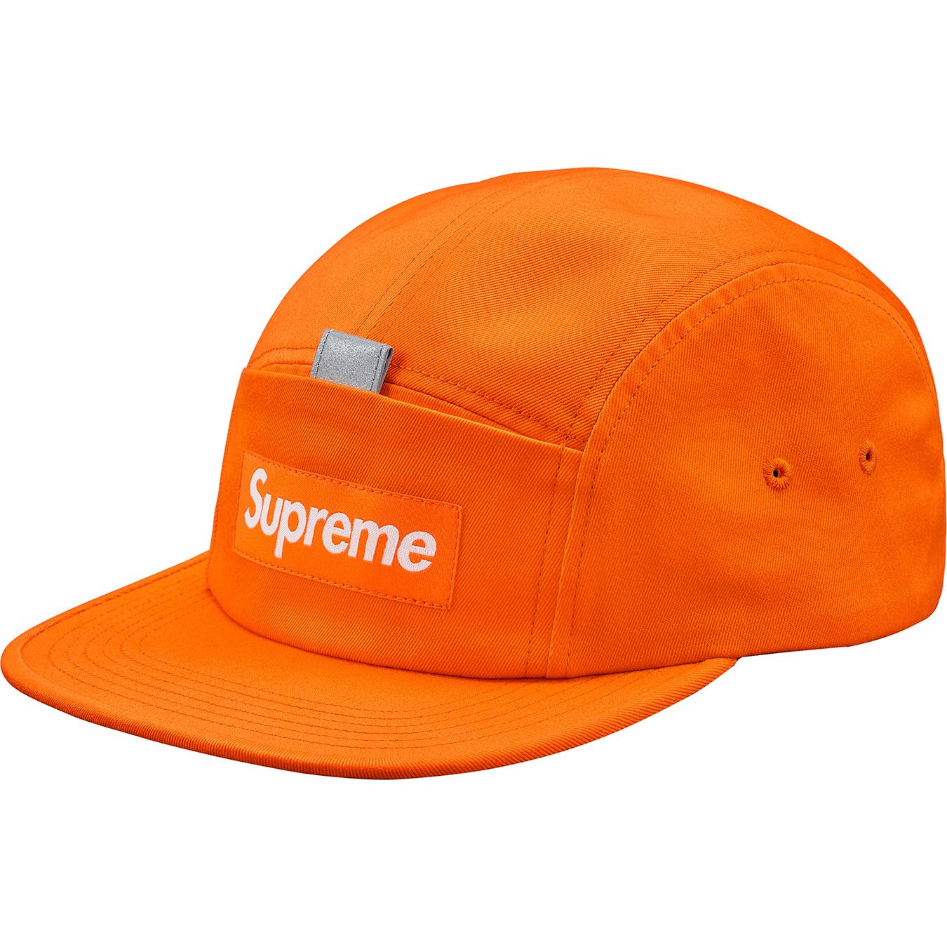 SUPREME New York Reflective Tab Pocket Camp Cap RED Hat Adjustable. New S/S  2018