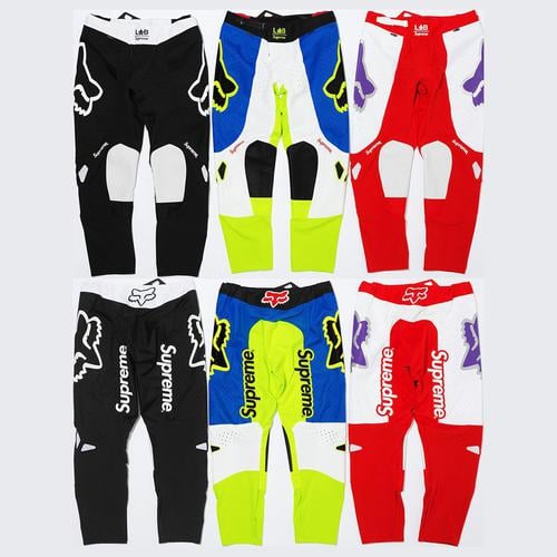 Supreme Supreme Fox Racing Moto Pant for spring summer 18 season