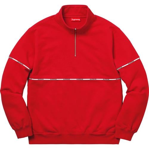 Details on Logo Piping Half Zip Sweatshirt None from spring summer
                                                    2018 (Price is $148)