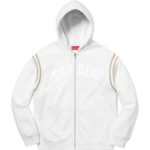 Jet Sleeve Zip Up Hooded Sweatshirt - spring summer 2018 - Supreme