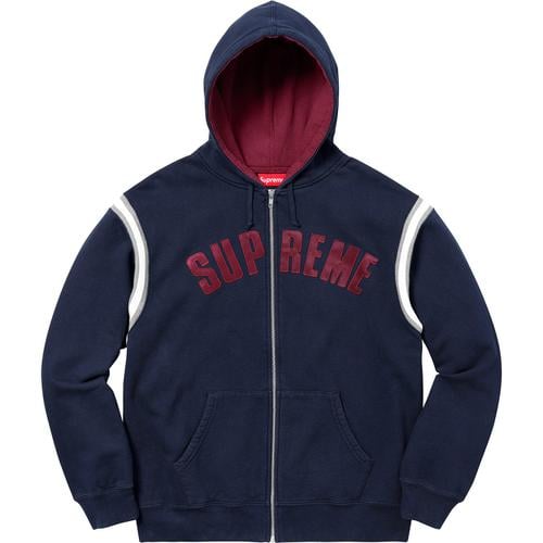 Details on Jet Sleeve Zip Up Hooded Sweatshirt None from spring summer
                                                    2018 (Price is $178)