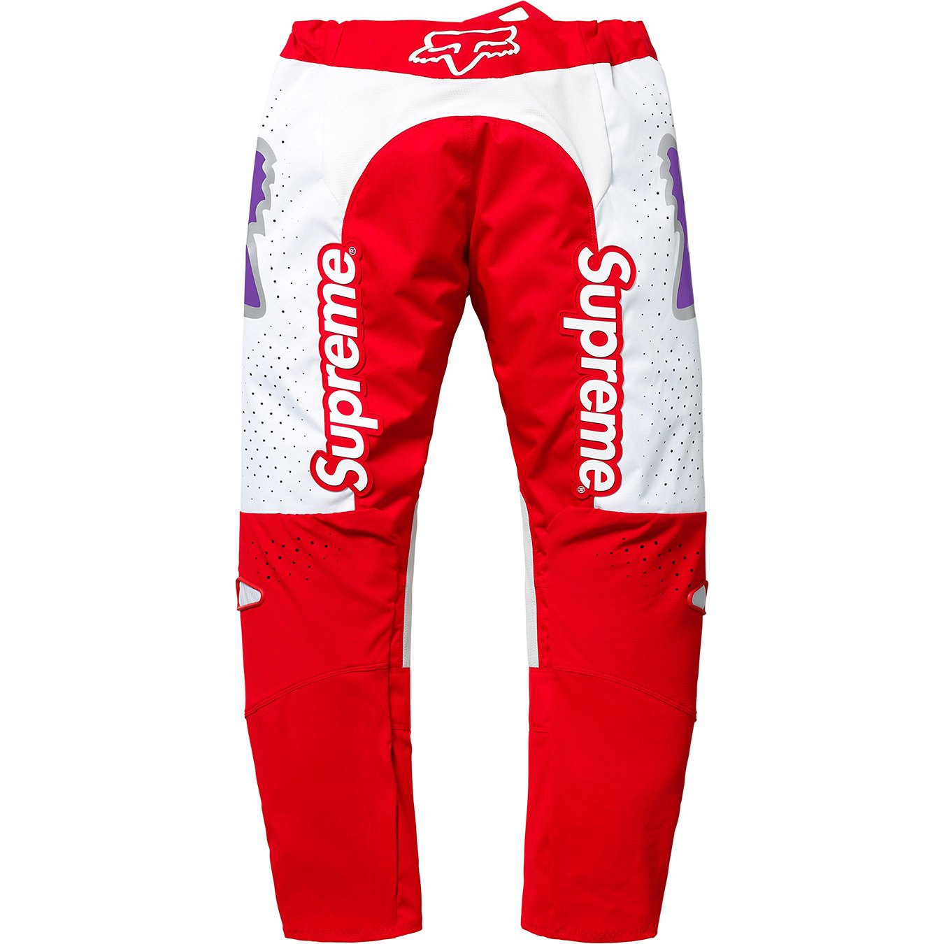 Supreme Fox Racing Moto Pant Red Men's - SS18 - US