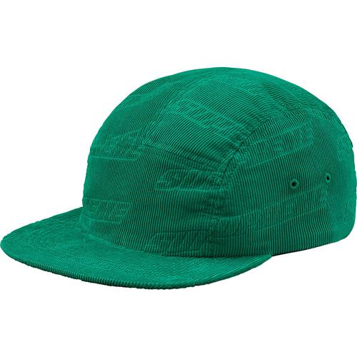 Details on Debossed Corduroy Camp Cap None from spring summer
                                                    2018 (Price is $54)